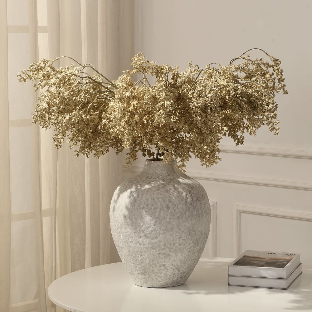 Branche de baies artificielle beige h95 — vue 3