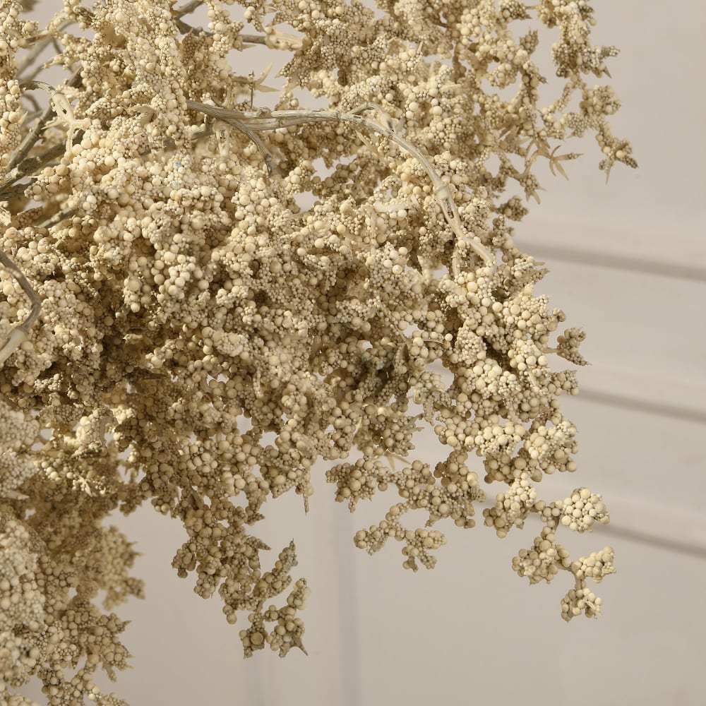 Branche de baies artificielle beige h95 — vue 4