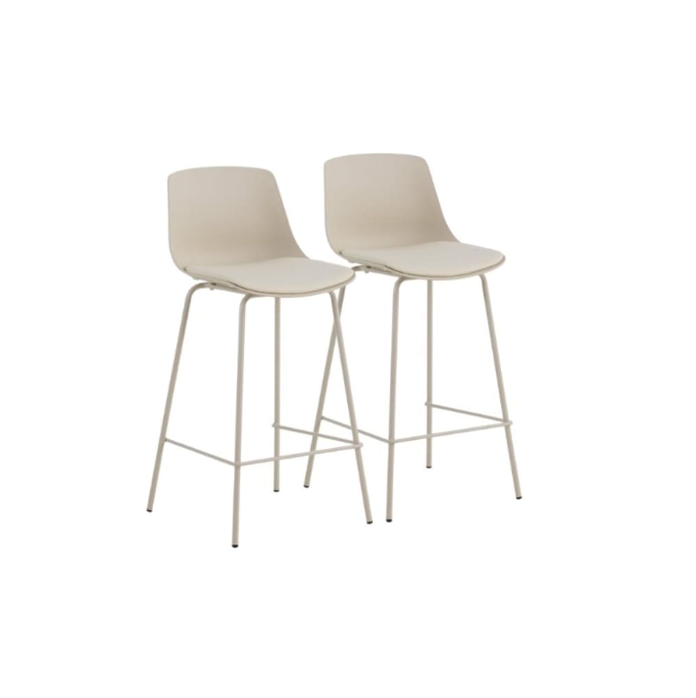 Lot de 2 tabourets en
