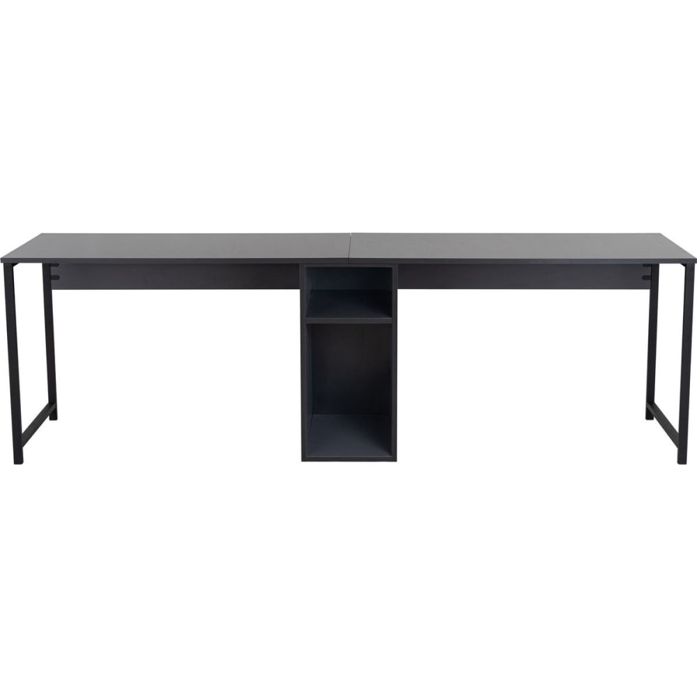 bureau double avec rangement