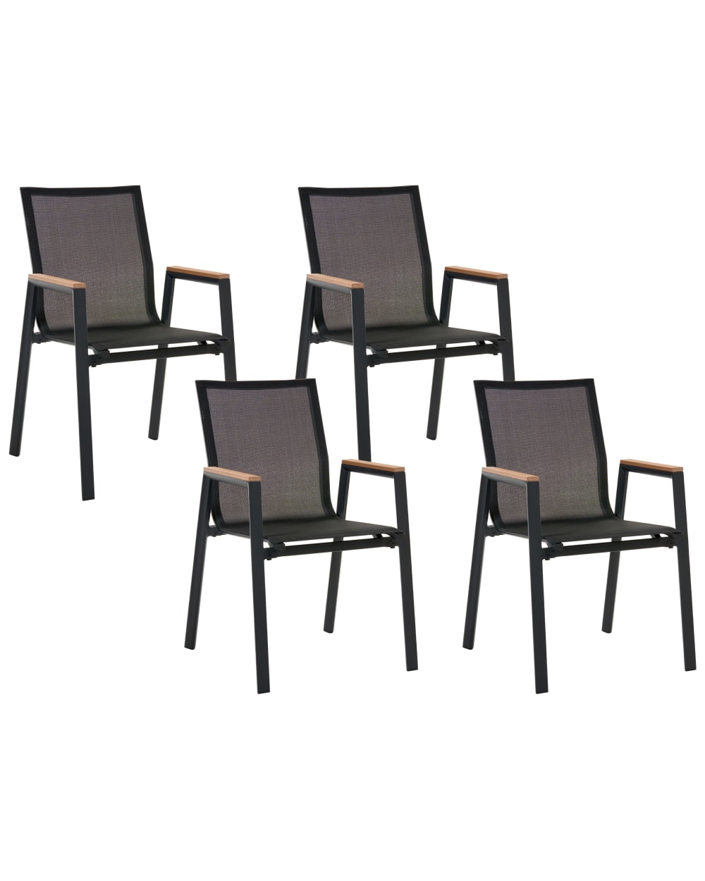 Lot 4 chaises salle