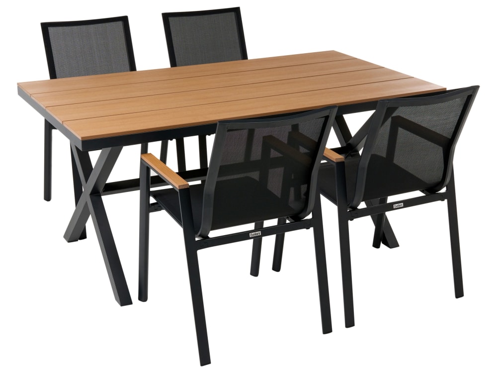Set de salle à manger - aluminium