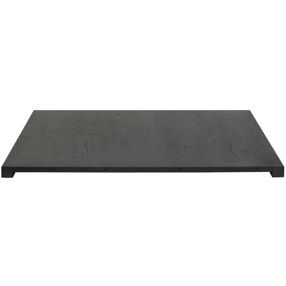 WOOOD Tischplatte Verlängerungs-platte aus Eschenholz, Schwarz style modern Schwarz