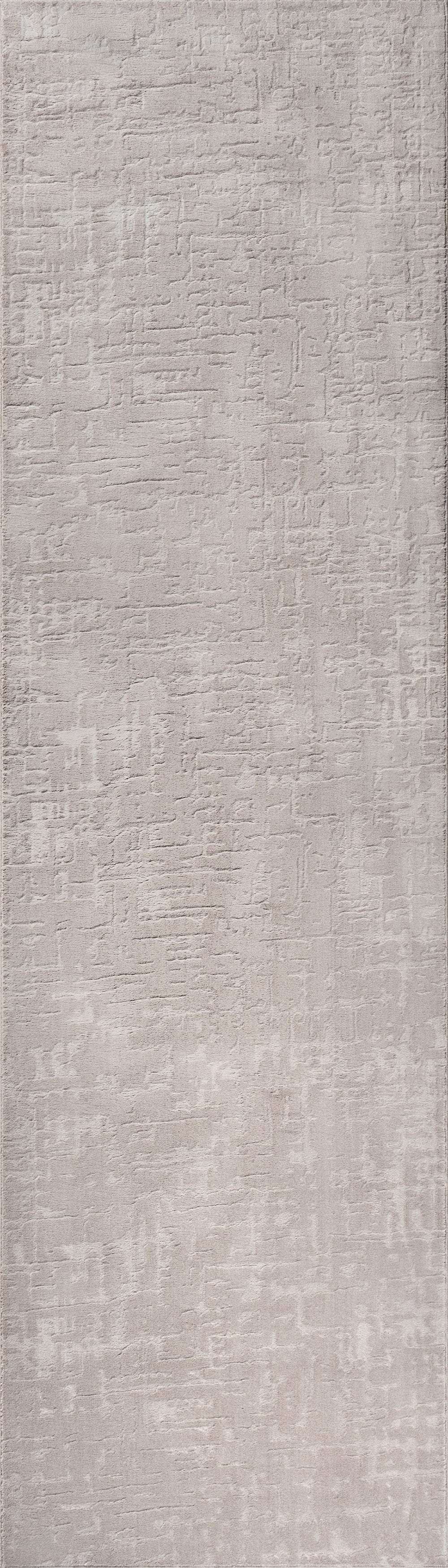Tapis moderne et antidérapant, Beige, 80 x 300 cm