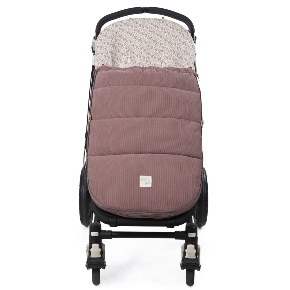 Walking mum Winterfußsack baby ROT BAUMWOLLE Baby