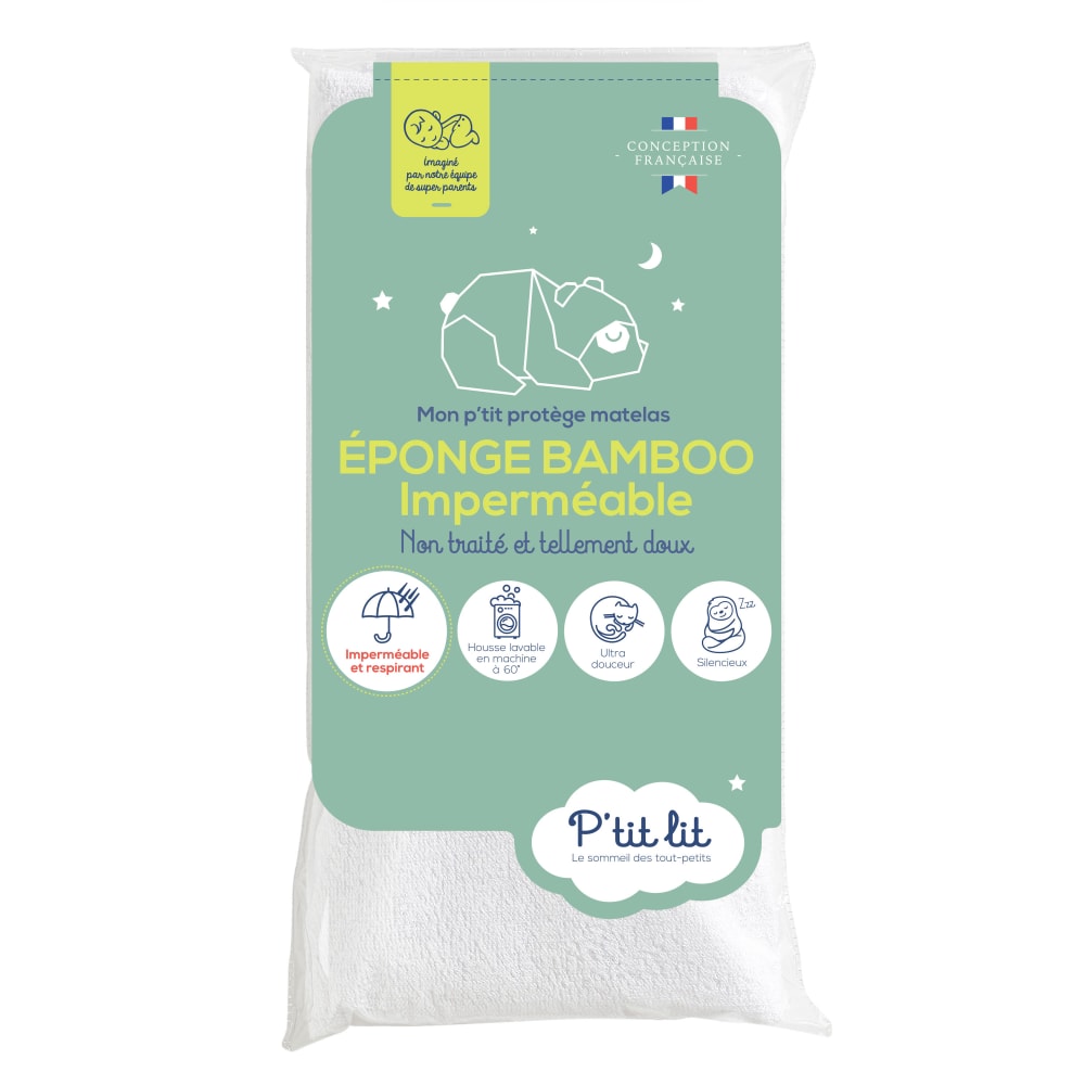 Protège matelas enfant imperméable en viscose douce 90x190/200 cm