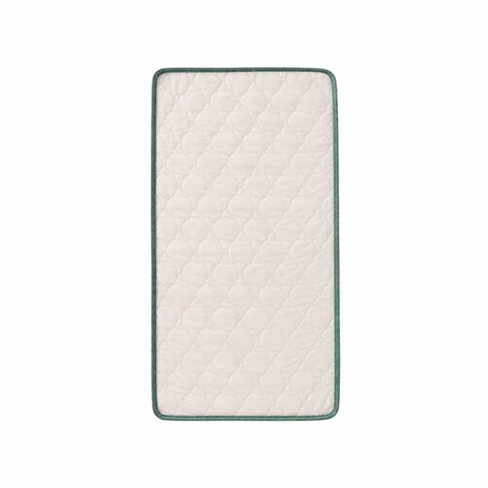 Matelas bébé – Réversible Été/Hiver – Coton – Vert – 60x120 cm