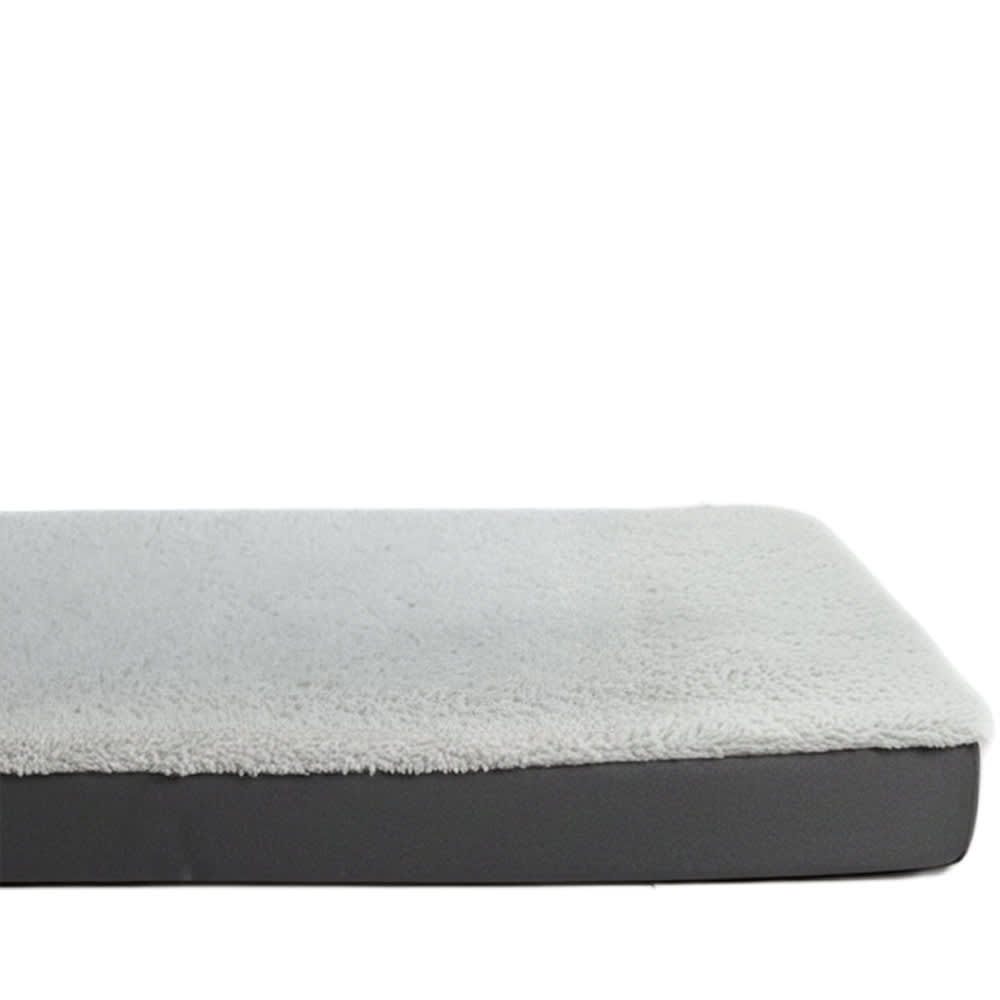 Tapis pour chien – Déhoussable et Imperméable – Gris – 89x58 cm