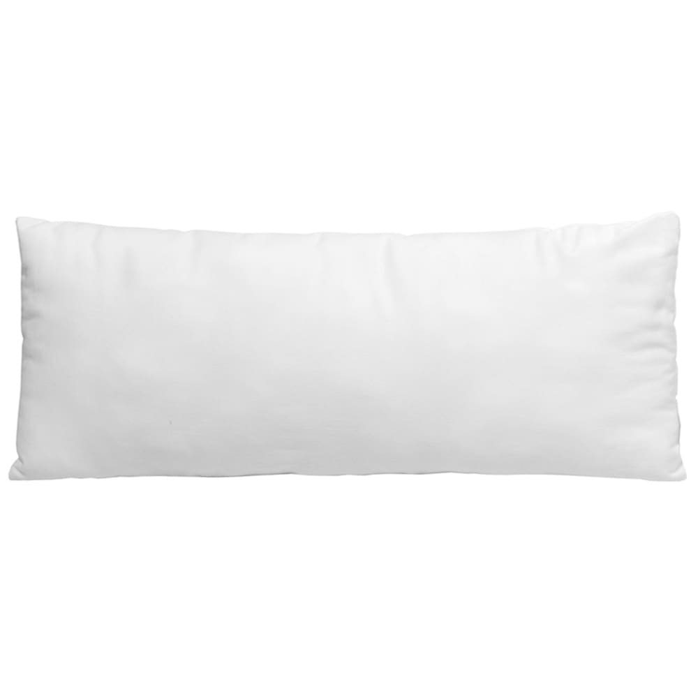 Oreiller traversin plat moelleux pour enfant blanc 60 cm Oreiller traversin plat moelleux pour enfant blanc 60 cm