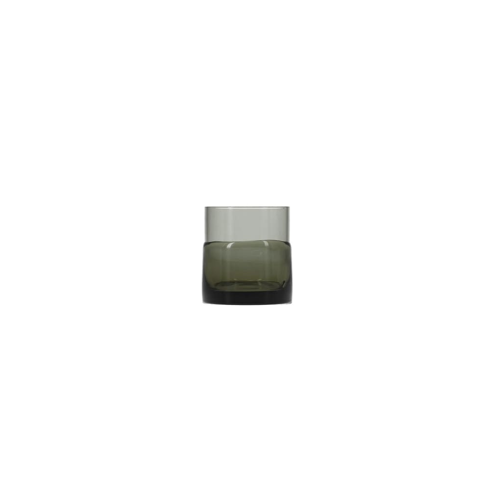 Lot de 2 verre à boire gris en verre 31,5cl Lot de 2 verre à boire gris en verre 31,5cl