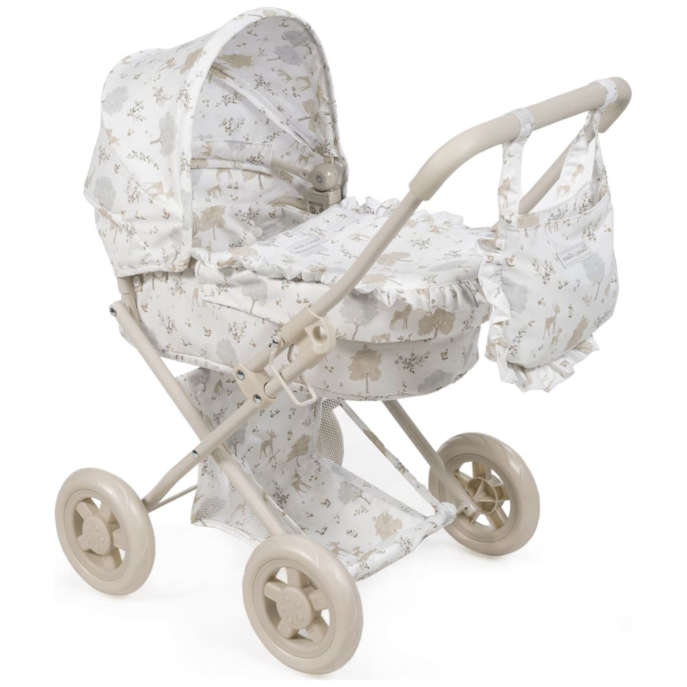 PASITO A PASITO Puppenwagen landau für die puppe style modern Beige Pes - Polyester