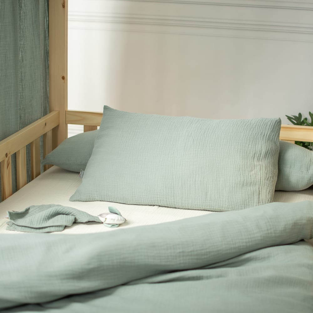 Bezug flaches nackenkissen baumwollgaze - Maisons Du Monde