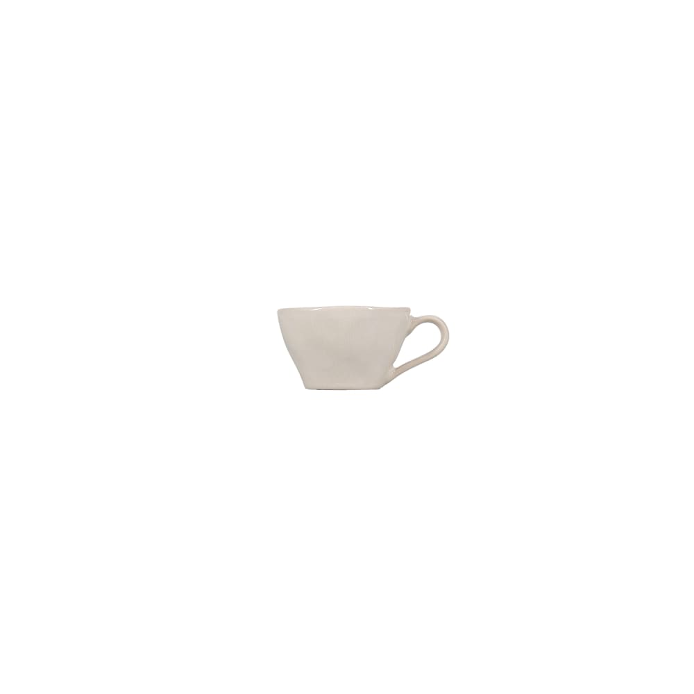 Lot de 4 tasses beige en grès 18cl Lot de 4 tasses beige en grès 18cl