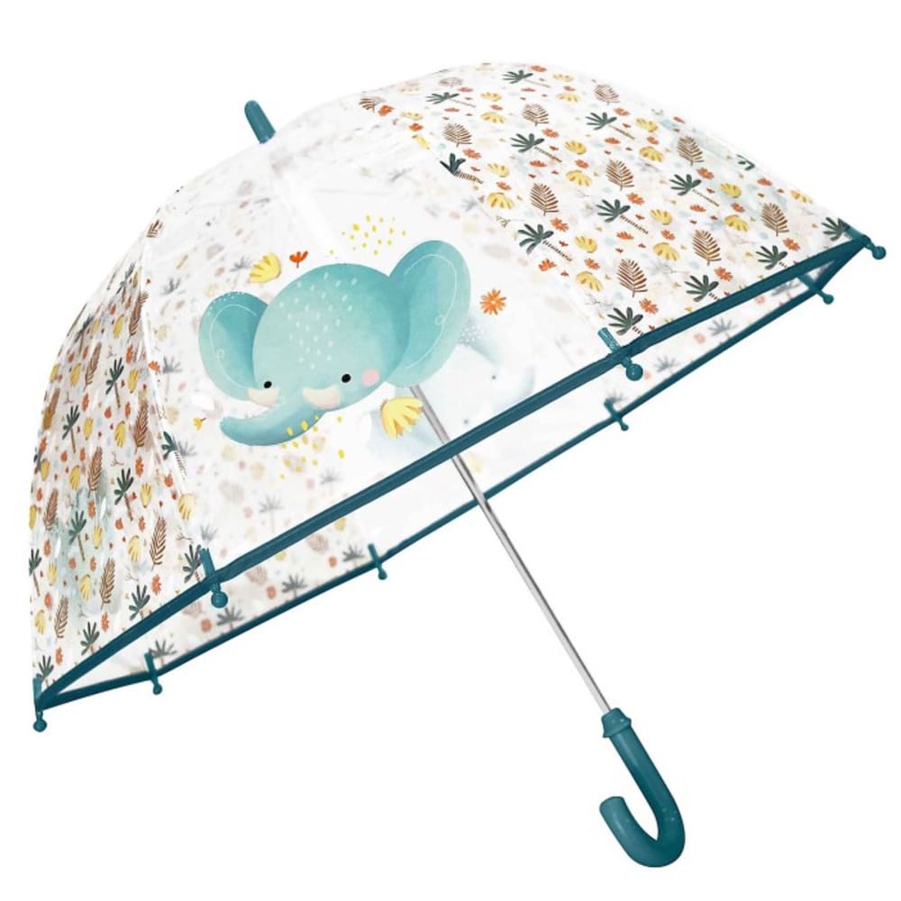Sassi Junior Transparenter regenschirm für kinder style modern Blau Pes - Polyester