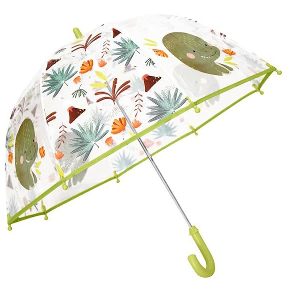 Sassi Junior Transparenter regenschirm für kinder style modern Grün Pes - Polyester