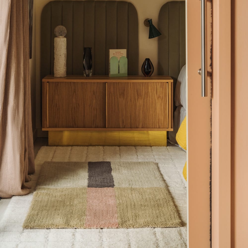 Chroma Stripes - Tapis en laine Chroma Dusty Pink 80 x 140 cm — vue 3