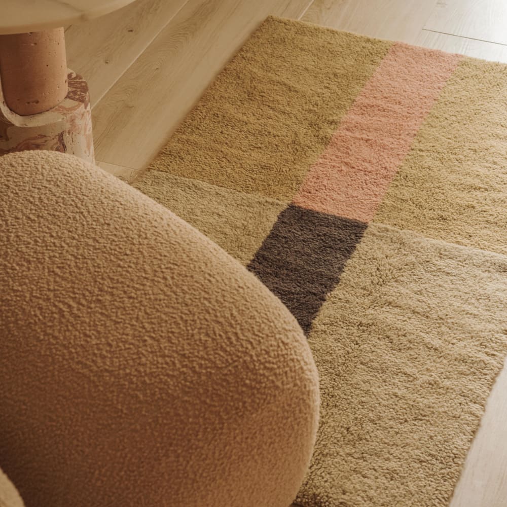 Chroma Stripes - Tapis en laine Chroma Dusty Pink 80 x 140 cm — vue 4