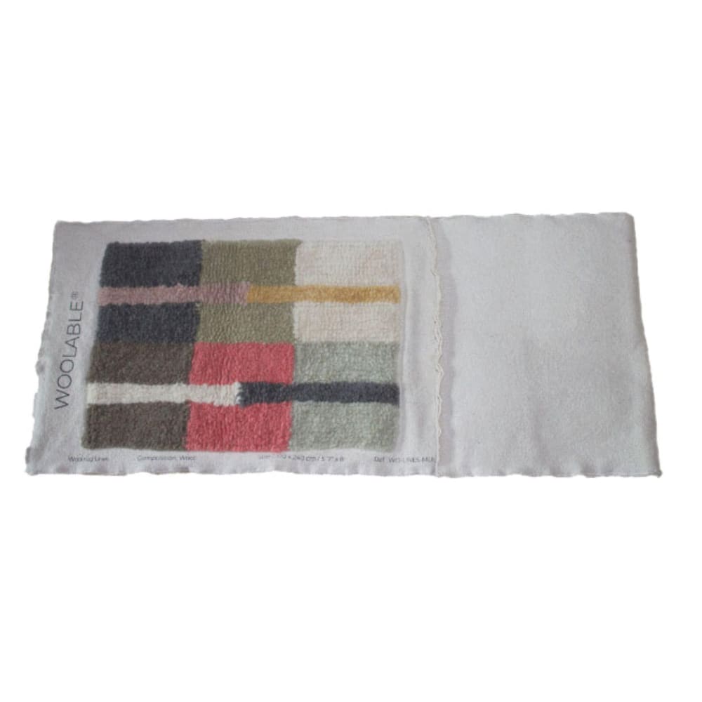 Chroma Stripes - Porte-échantillon en laine 30 x 38 cm — vue 4