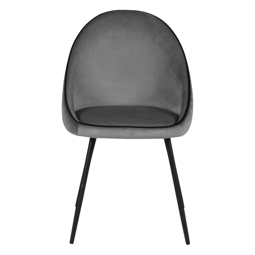 Chaise design velours