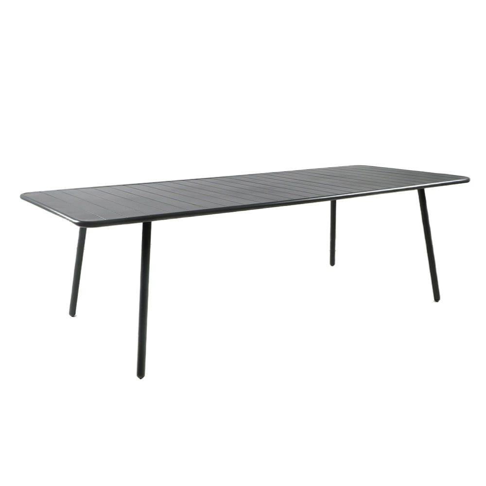 Table de jardin 10/12 places 234cm gris foncé Table de jardin 10/12 places 234cm gris foncé