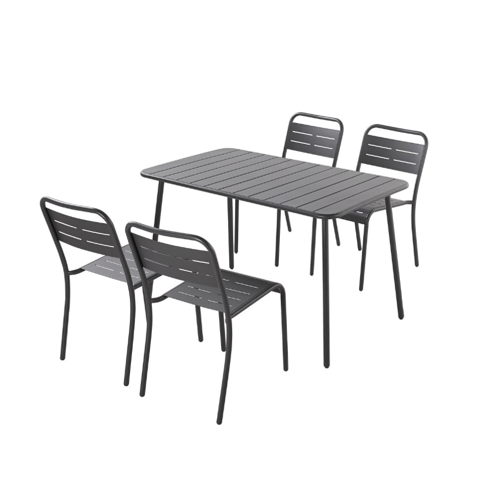 Ensemble table de jardin - chaises