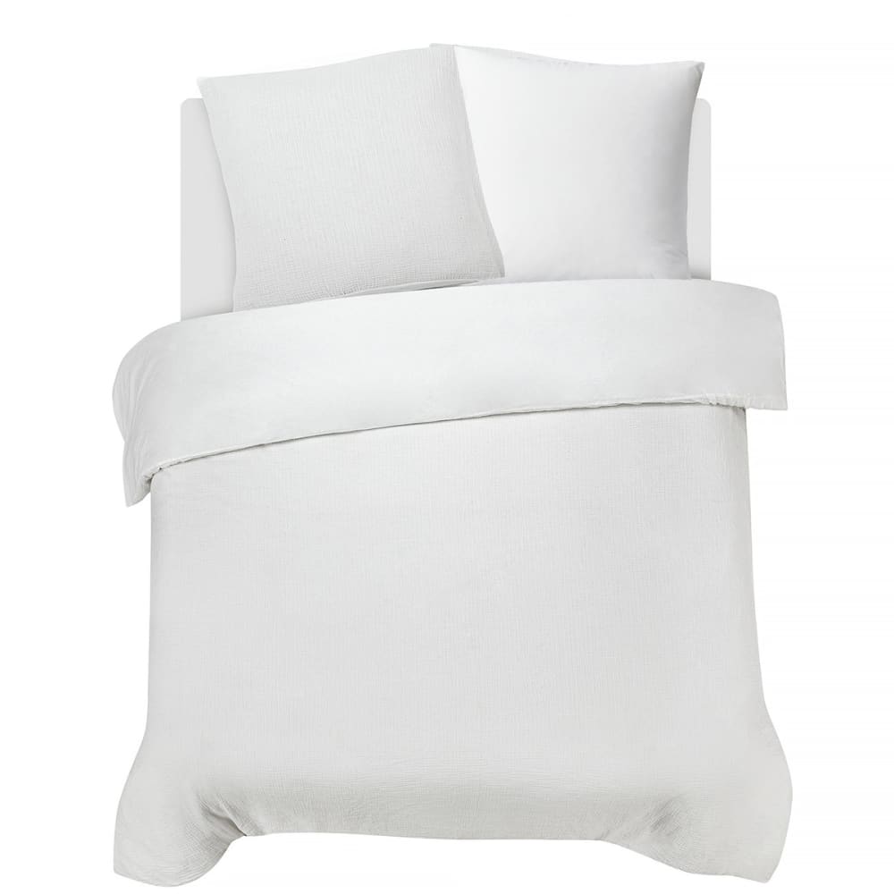 Parure de lit double en gaze de coton 240x220cm — vue 3