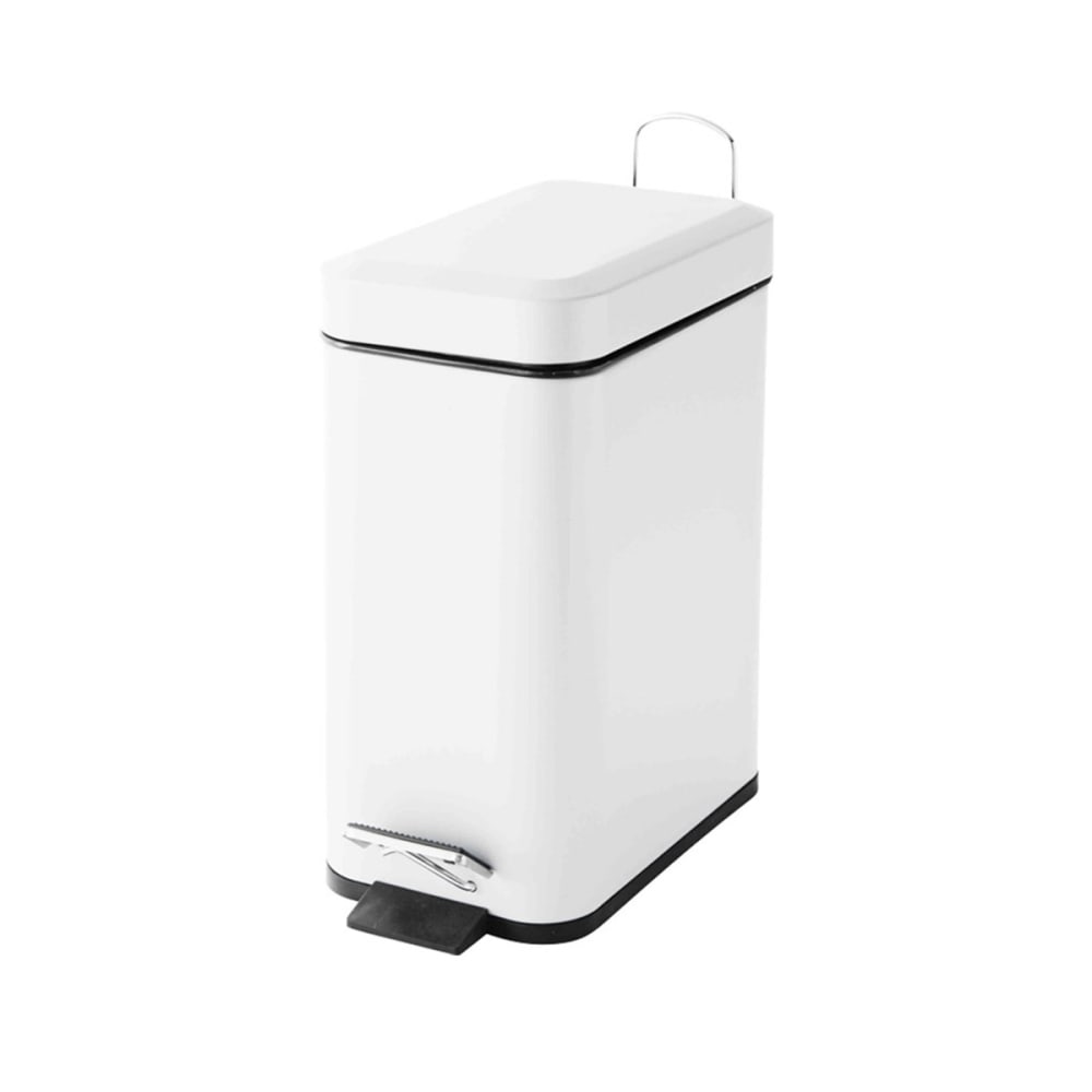 Poubelle salle de bain 5l à pédale blanc Poubelle salle de bain 5l à pédale blanc