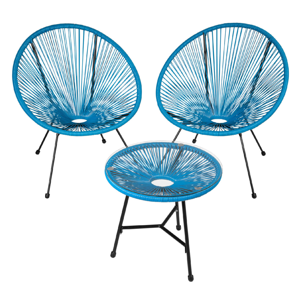 ensemble de 2 chaises - jardin