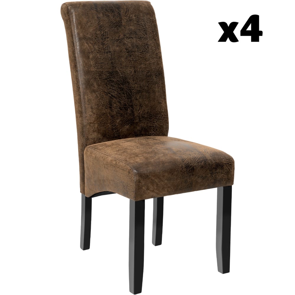 ensemble 4 chaises de