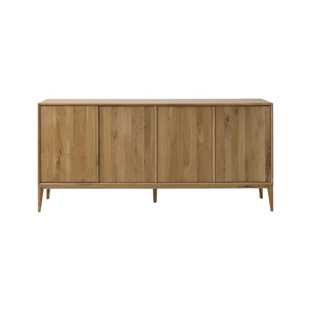 Buffet chêne massif 4 portes Charles