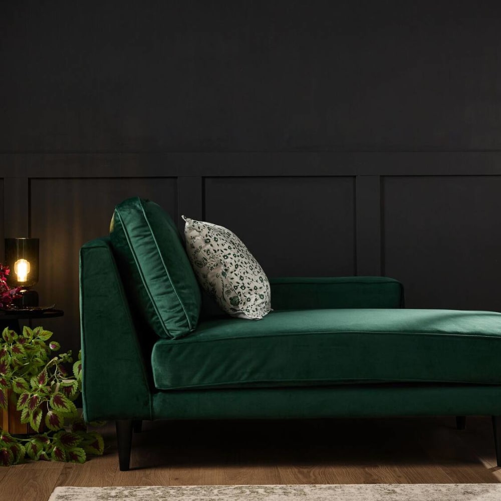 Lampe à poser en verre vert fumé vert h27 — vue 4