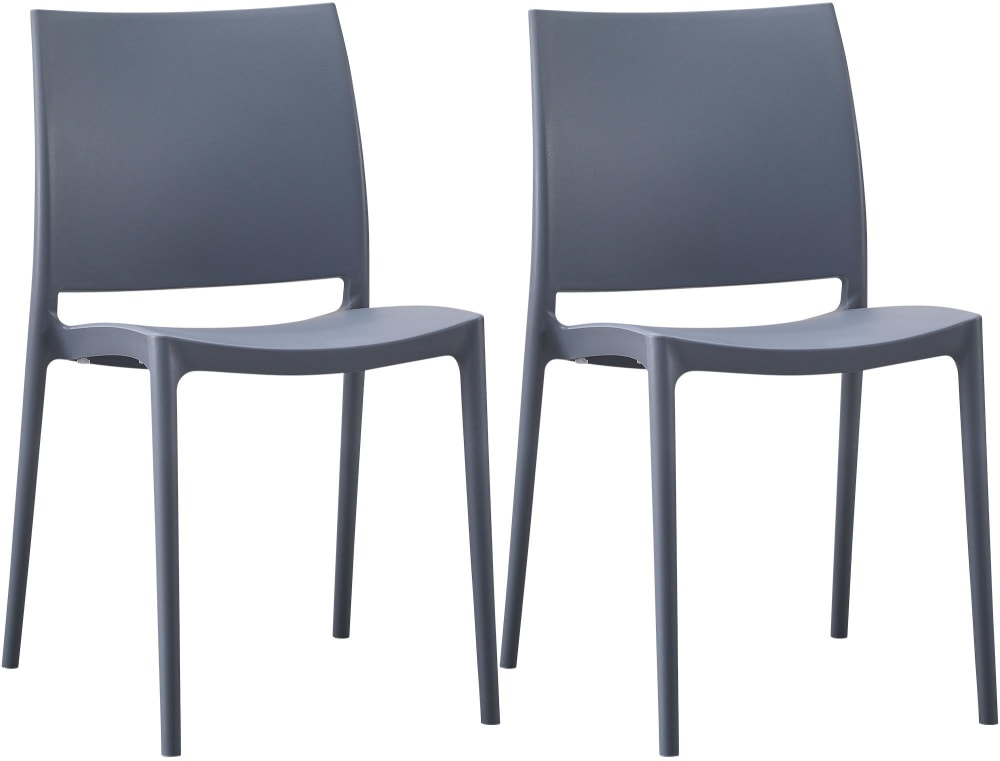 Lot 2 chaises jardin