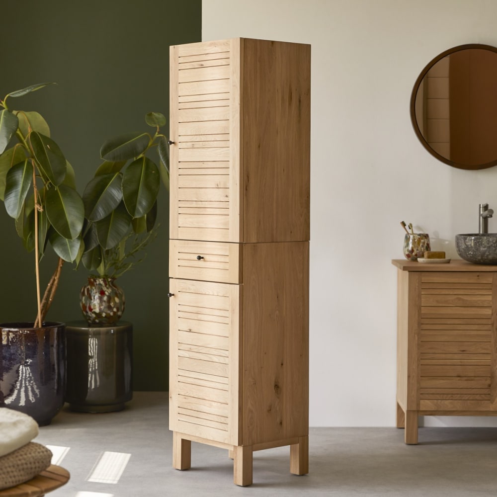 Hochschrank aus massiver Eiche - Maisons Du Monde