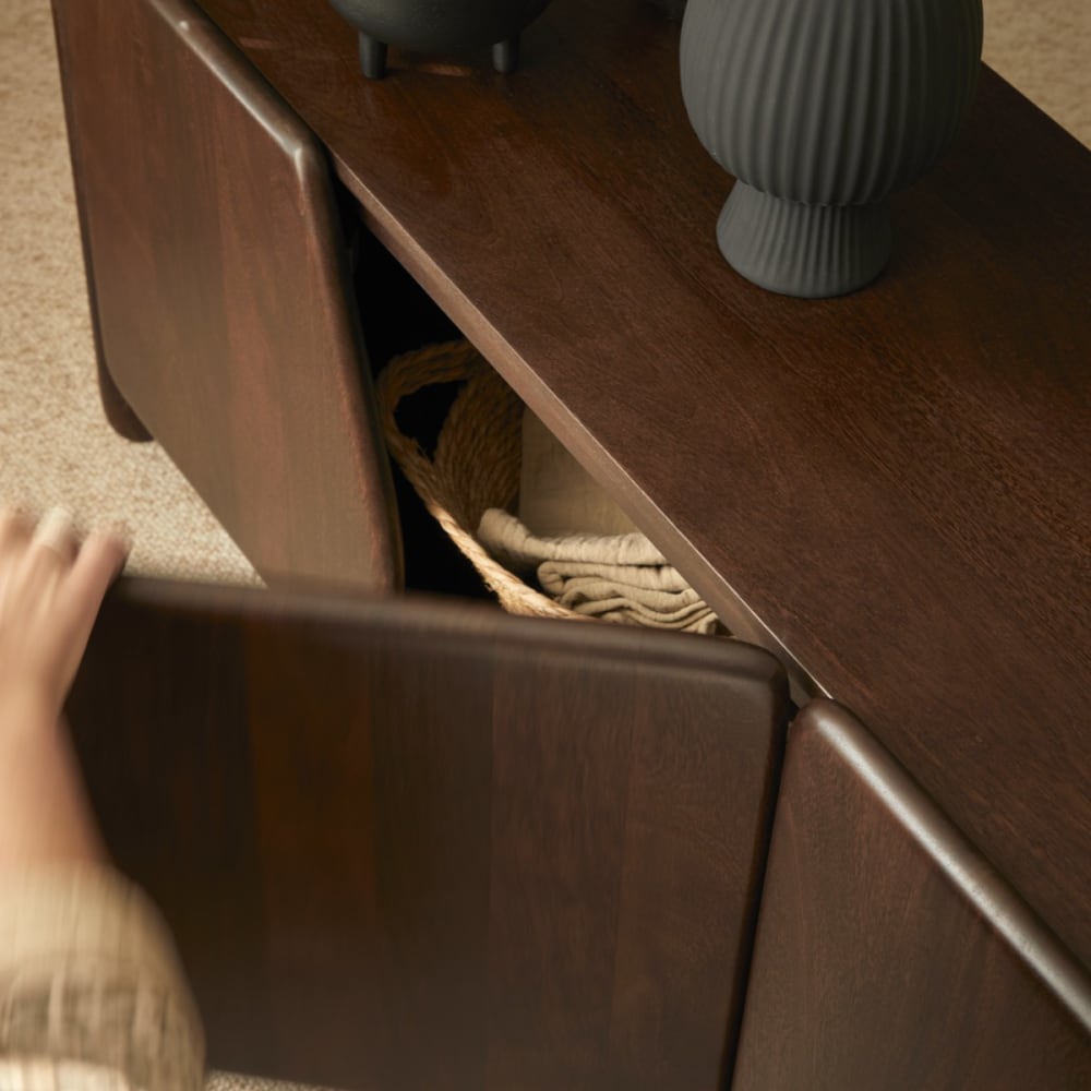 TV-Schrank aus massivem Mangoholz, 160 cm - Maisons Du Monde