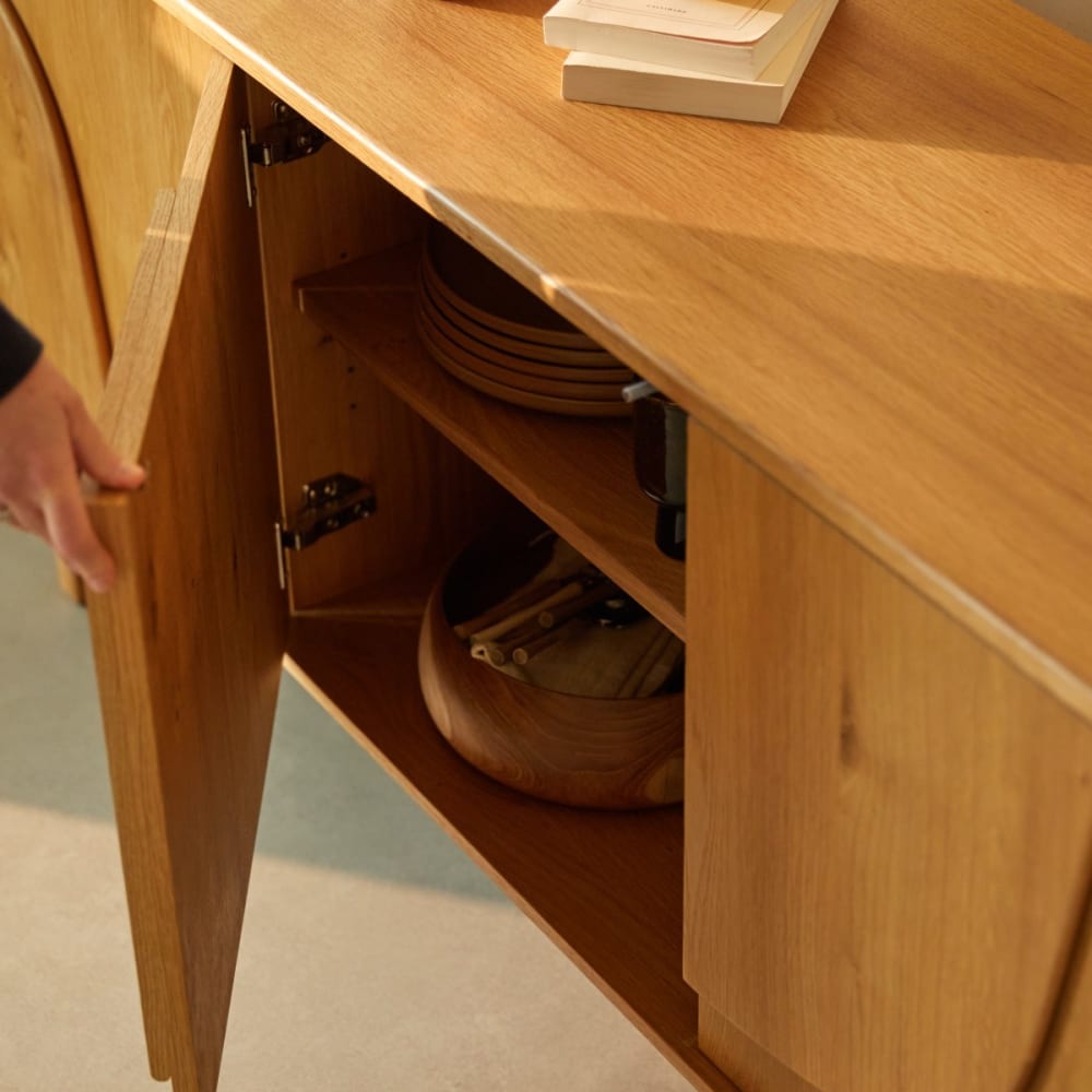 Sideboard aus Eiche, 175 cm - Maisons Du Monde