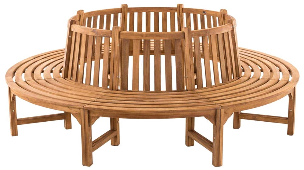 Banc de jardin avec pieds - teck