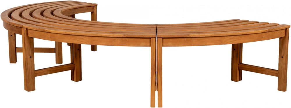 Banc de jardin avec pieds - teck