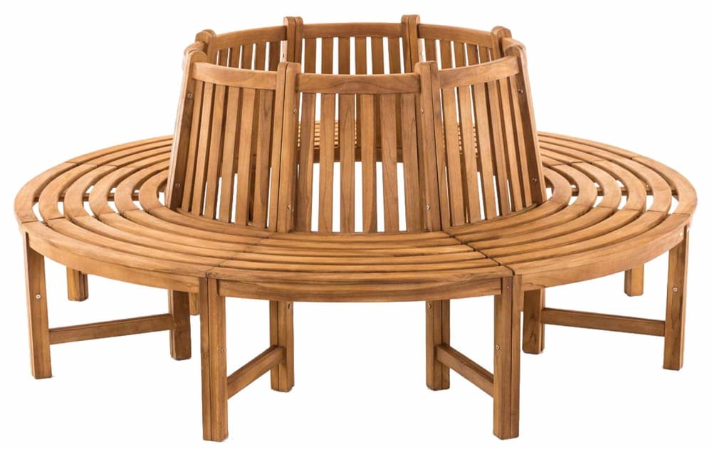 Banc de jardin avec pieds - teck