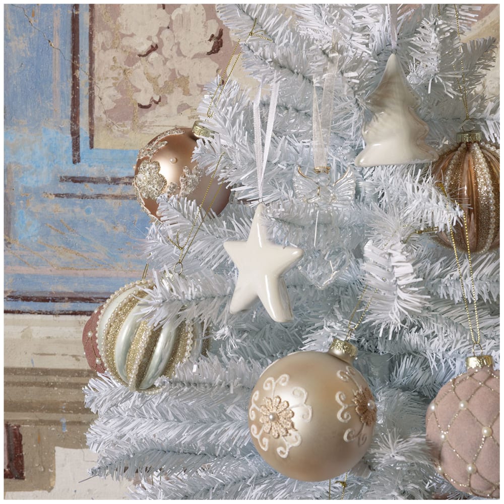 Set de 3 décorations de noël en céramique — vue 3