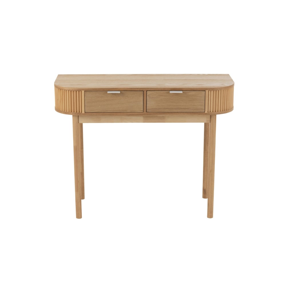 Console en bois  2 tiroirs