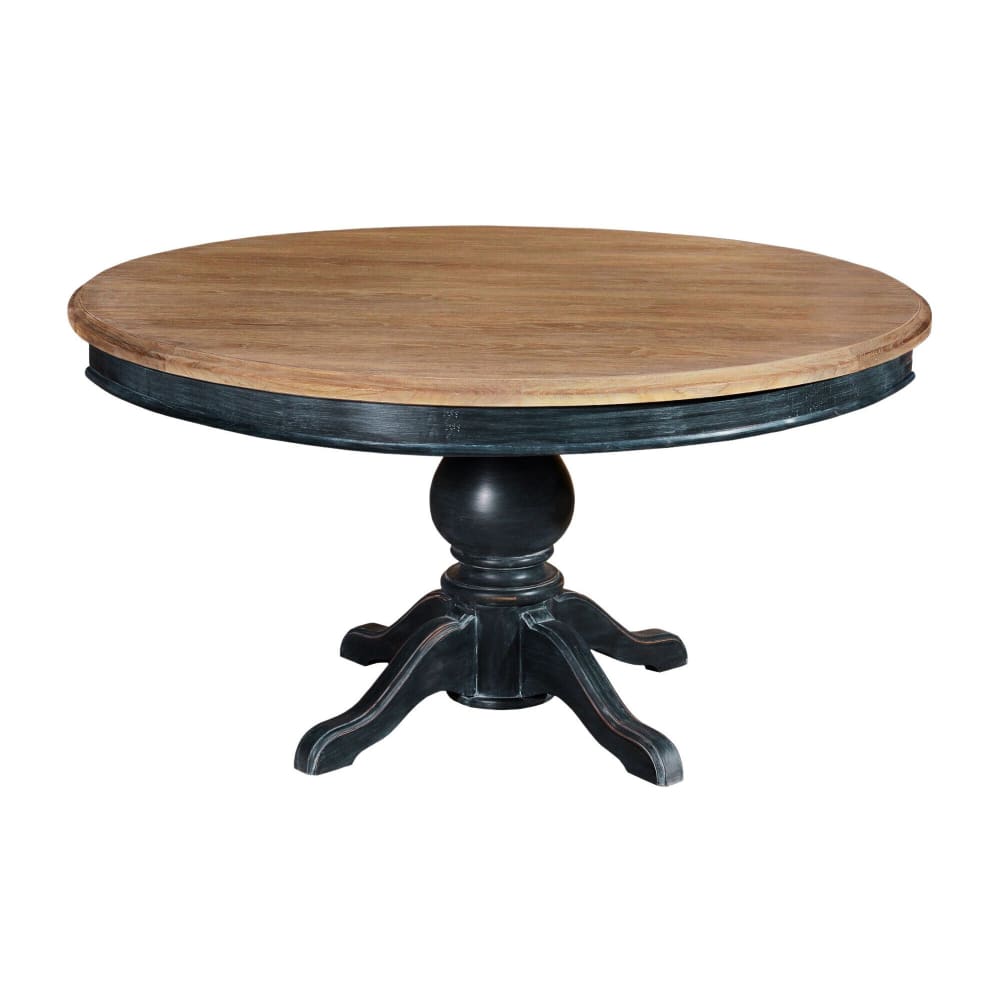 Table ronde en teck 