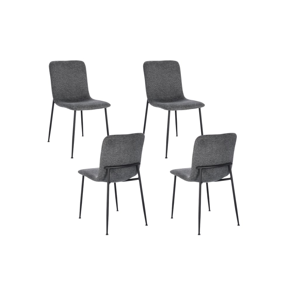 Lot de 4 chaises design