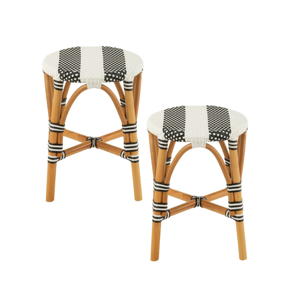Lot de 2 tabourets parisiens - assise