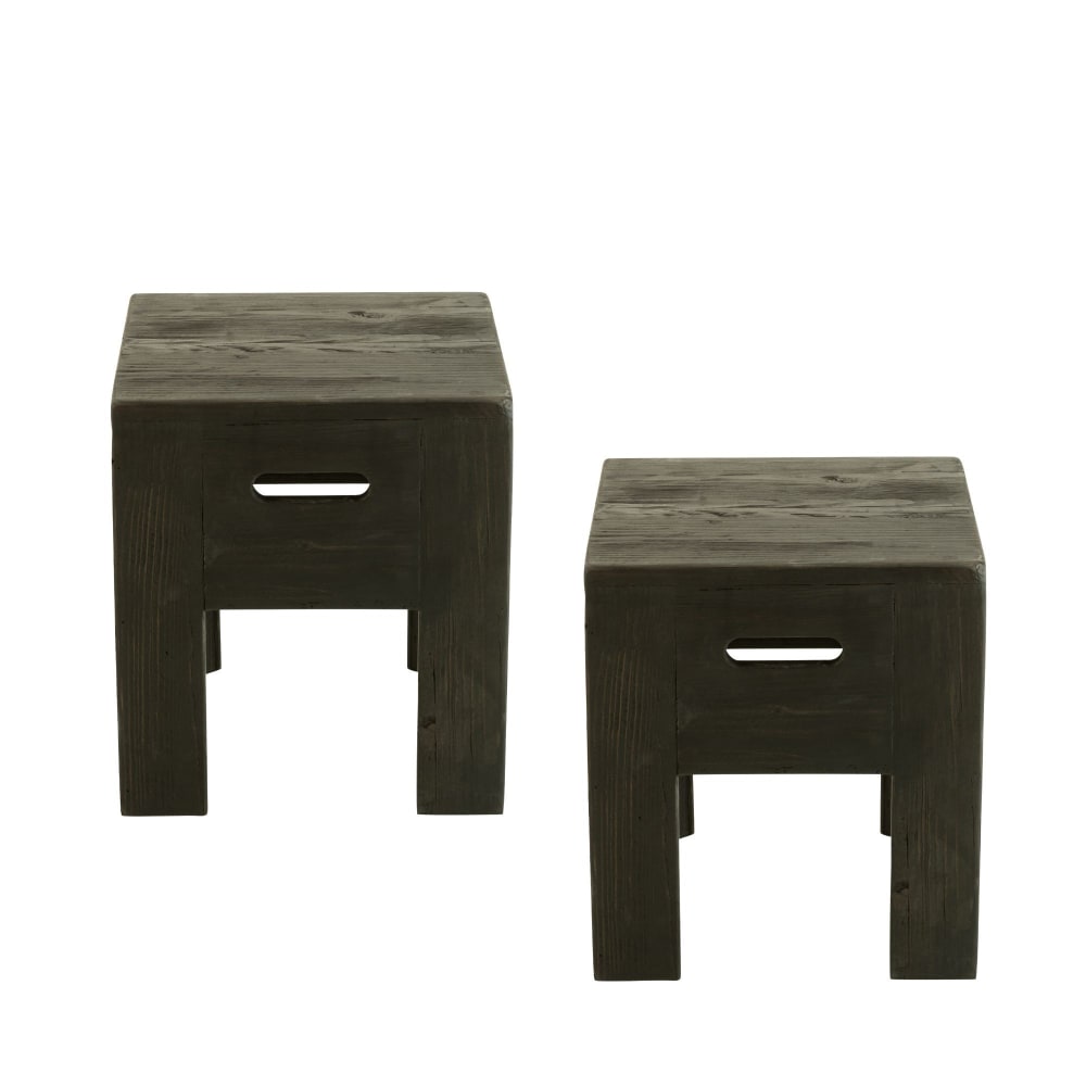 Lot de 2 tabourets en