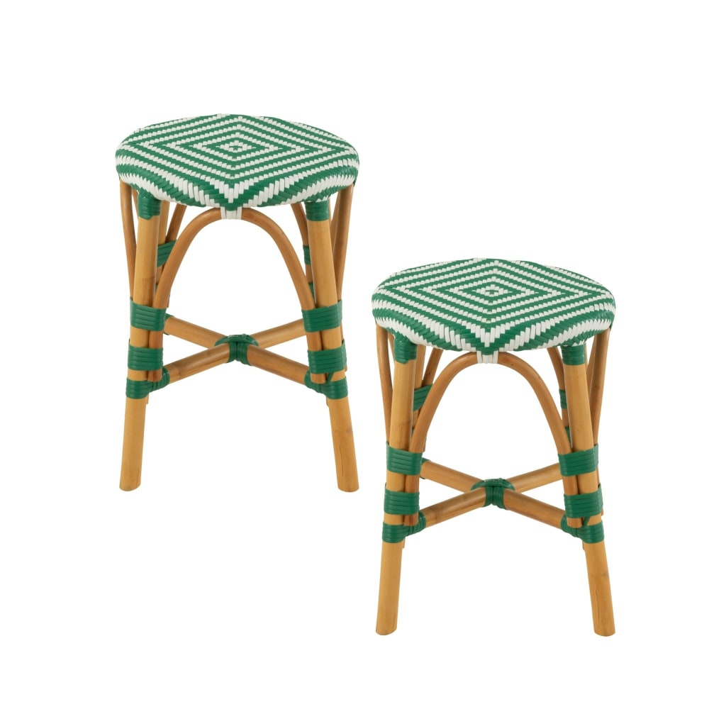 Lot de 2 tabourets parisiens
