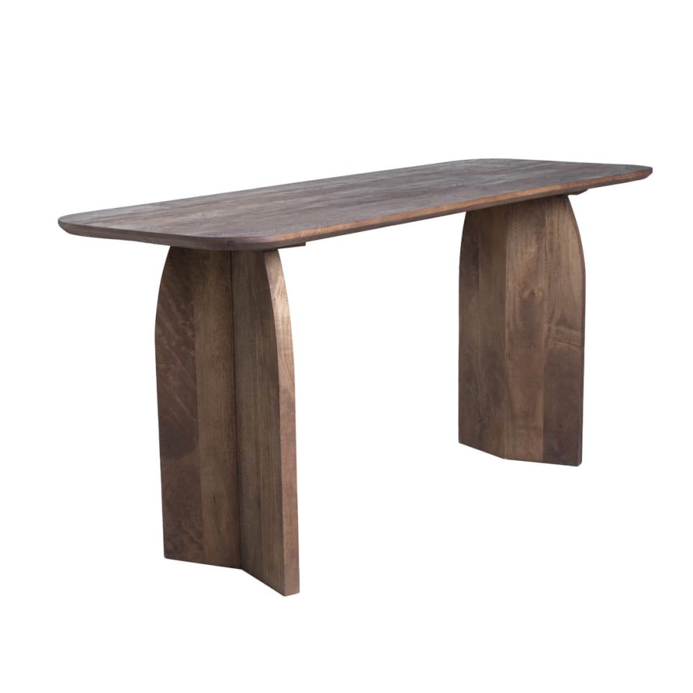 Giga Meubel Schreibtisch dunkelbraun Holz 160x60x75 cm - Dalarna - Holz