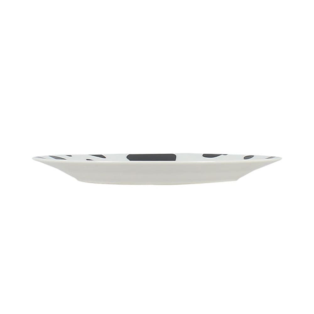 Lot de 6 assiettes plates 26,5cm en porcelaine à motif vache - Maisons du Monde
