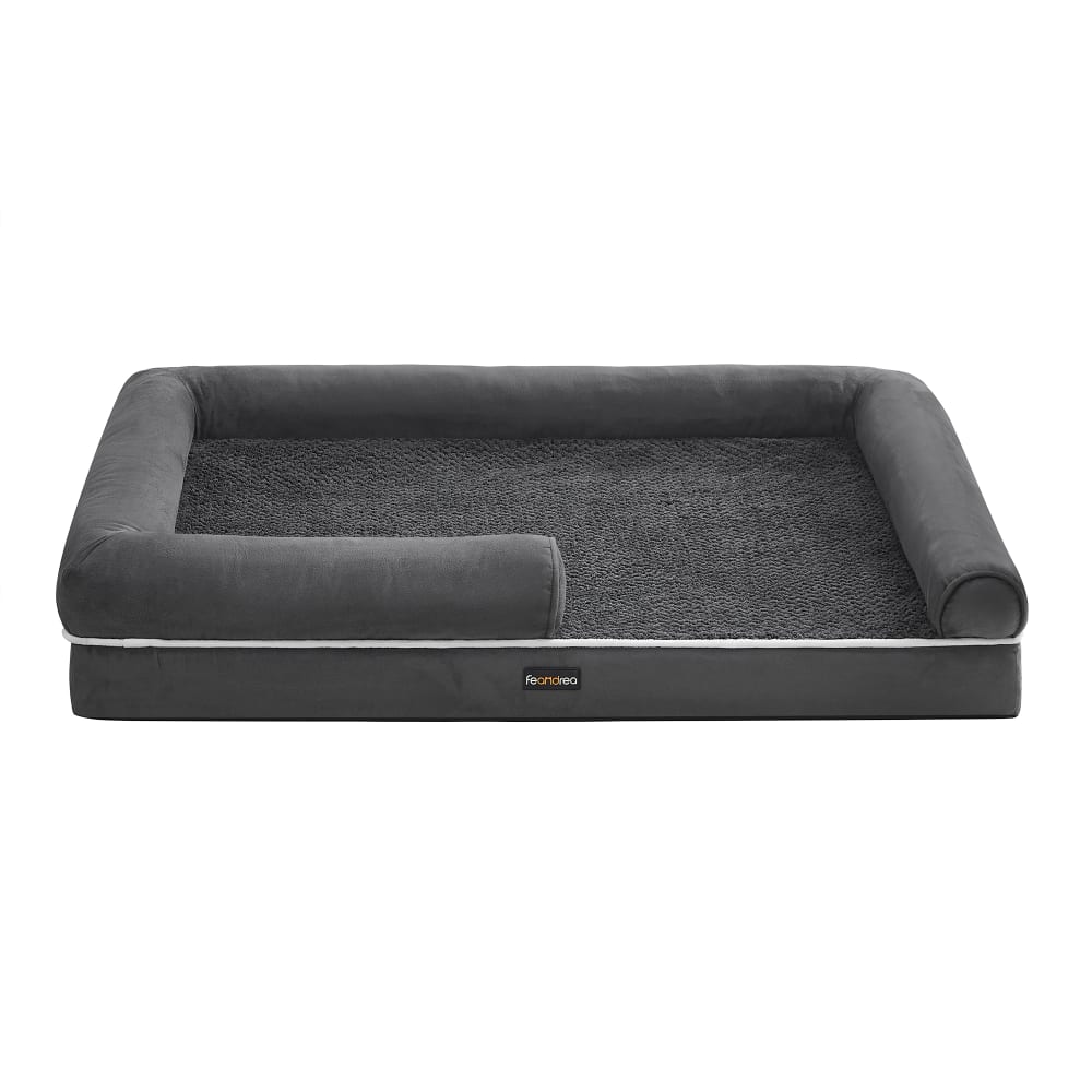 Panier pour chien orthopédique antidérapant 122 x 85 x 18 cm gris Panier pour chien orthopédique antidérapant 122 x 85 x 18 cm gris