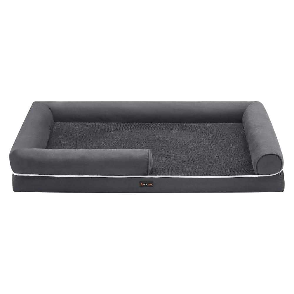 Panier pour chien orthopédique antidérapant 135 x 107 x 25 cm gris Panier pour chien orthopédique antidérapant 135 x 107 x 25 cm gris