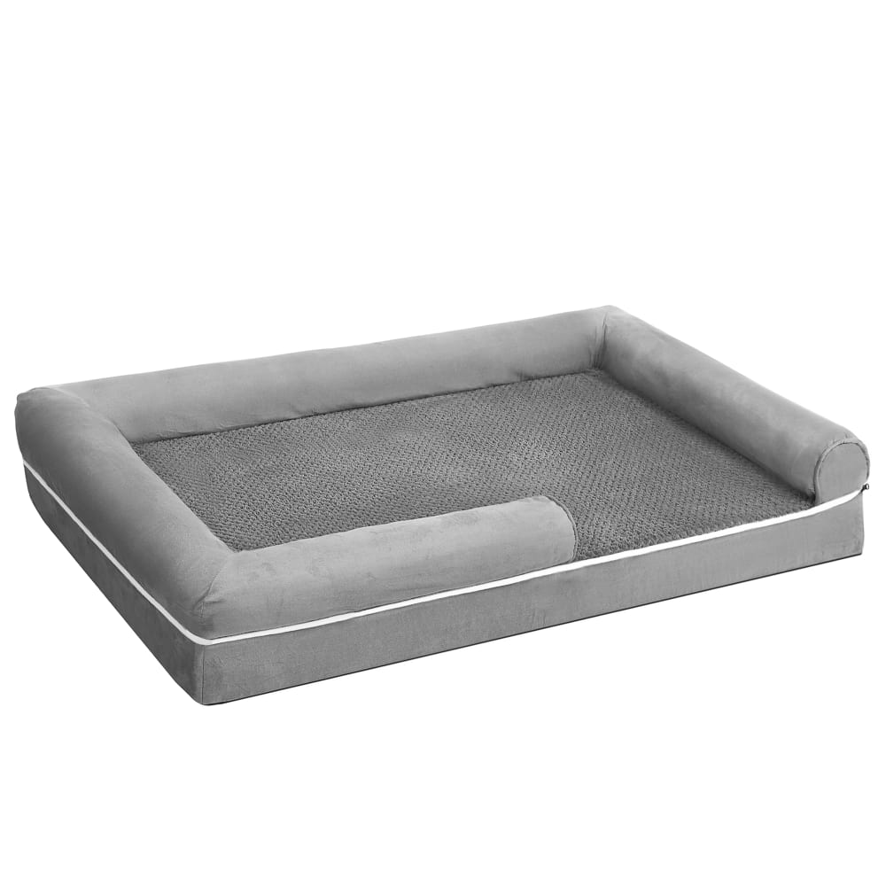 Panier pour chien orthopédique antidérapant 122 x 85 x 18 cm gris Panier pour chien orthopédique antidérapant 122 x 85 x 18 cm gris